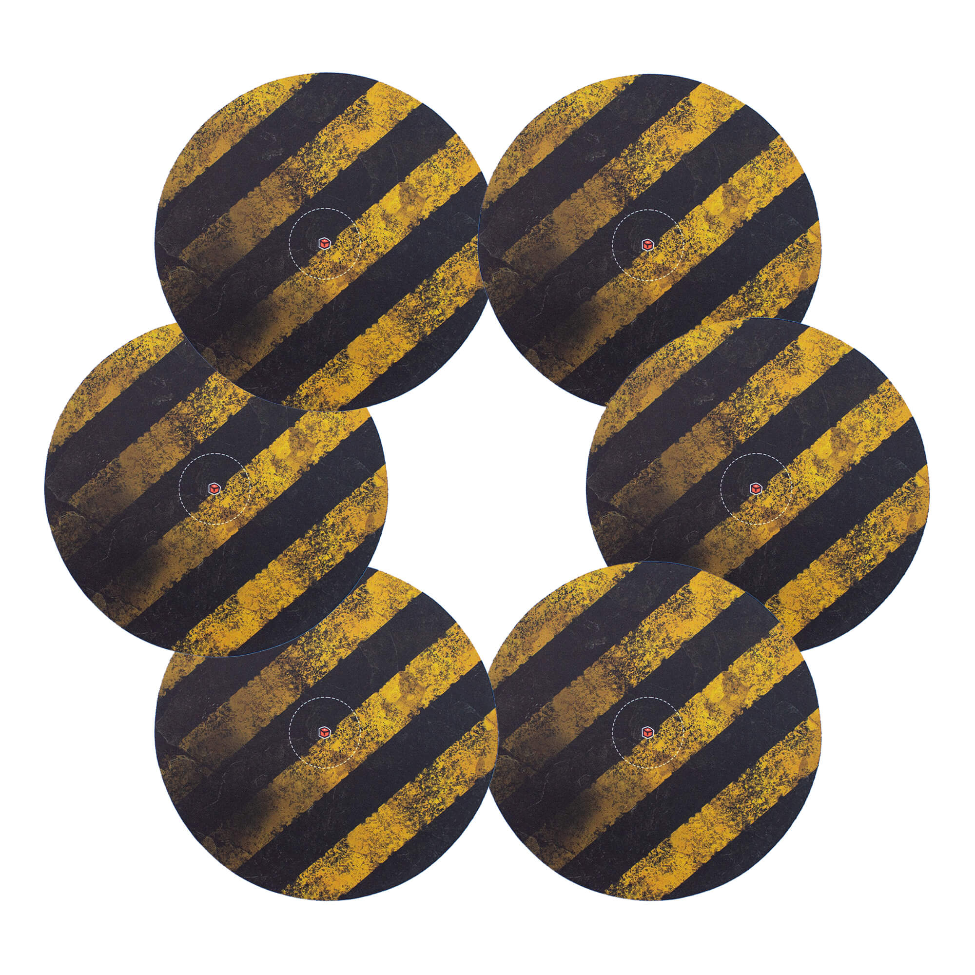 All Rolled Up Hazard Sector neoprenové markery objektivů 6 ks