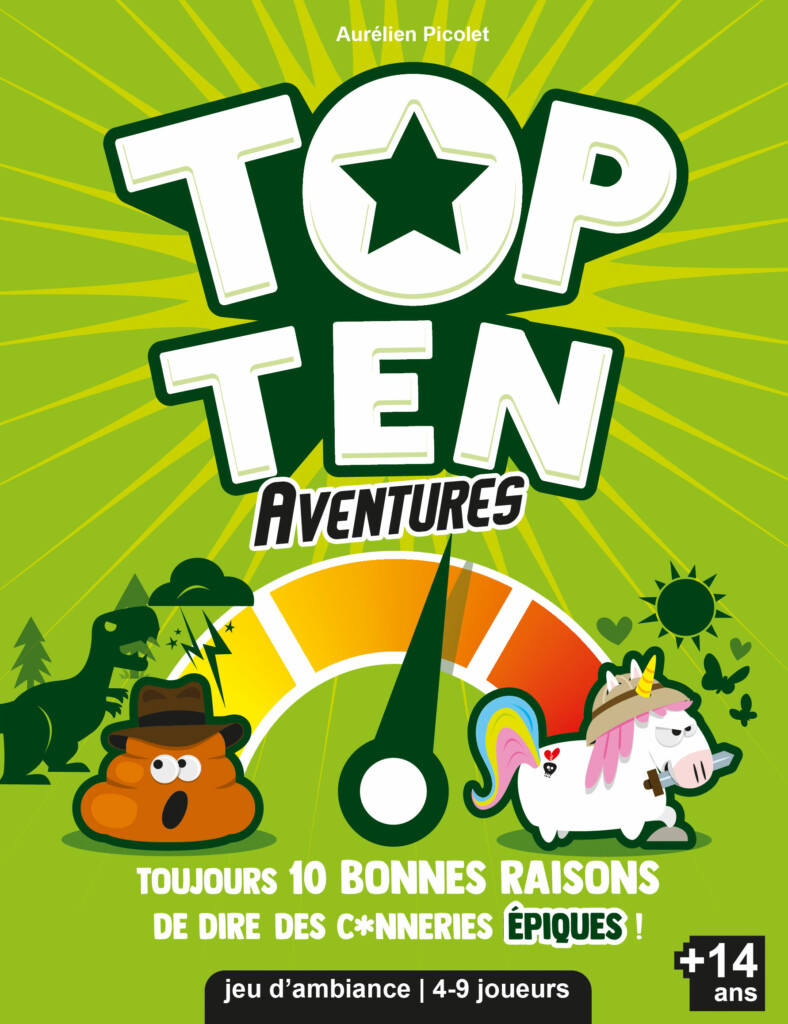 Cocktail Games Top Ten Aventures kooperativní párty hra