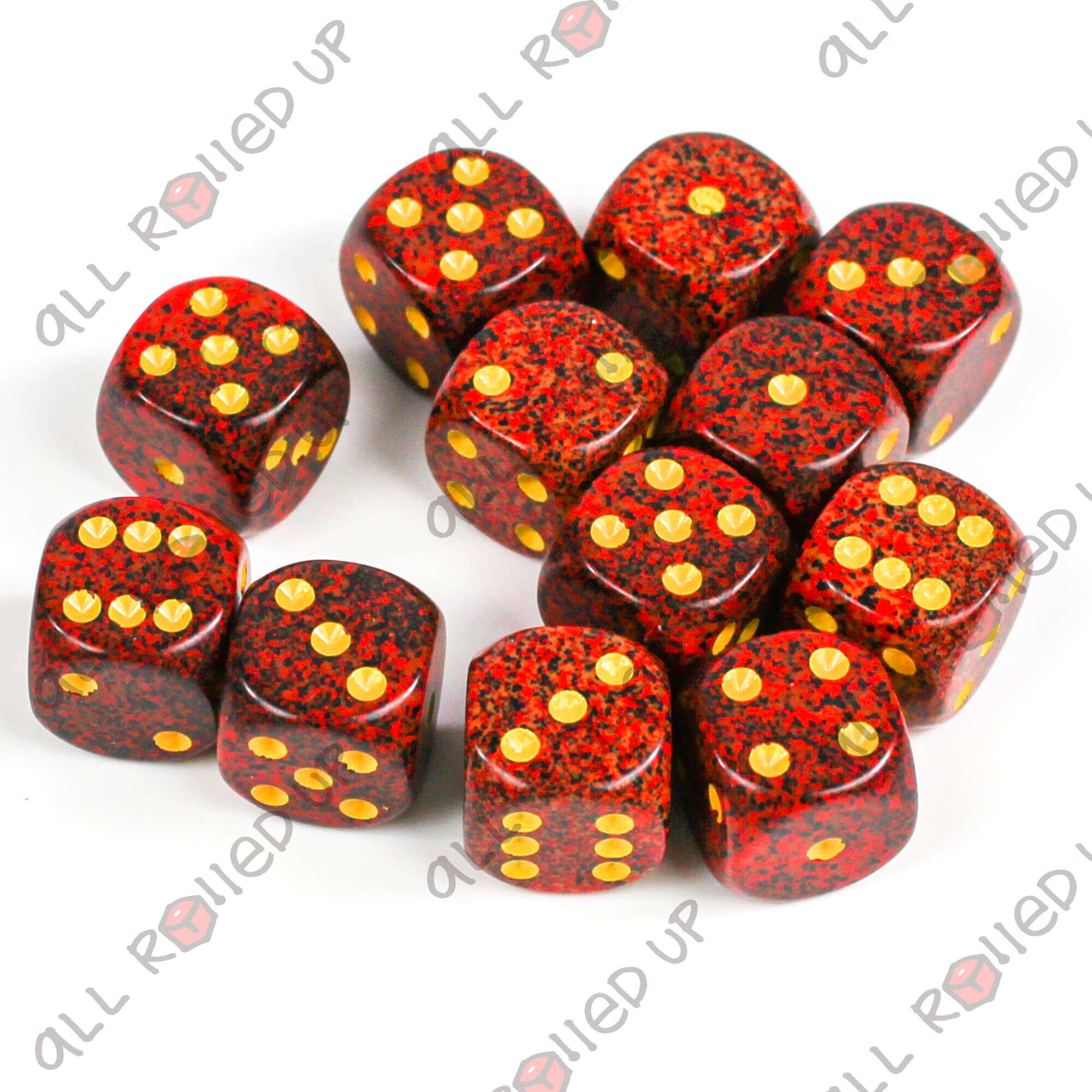 Chessex Speckled Mercury sada kostek D6 12ks