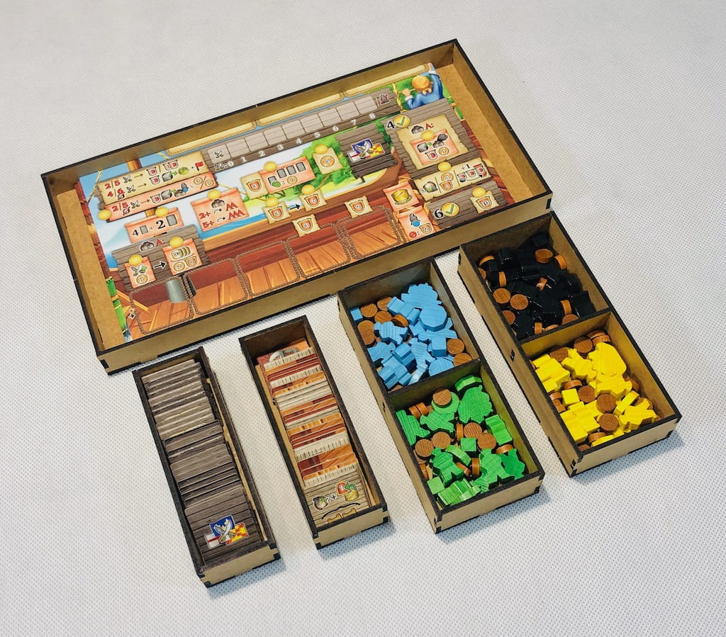 Geek Mod Insert do hry Maracaibo HDF organizer na karty