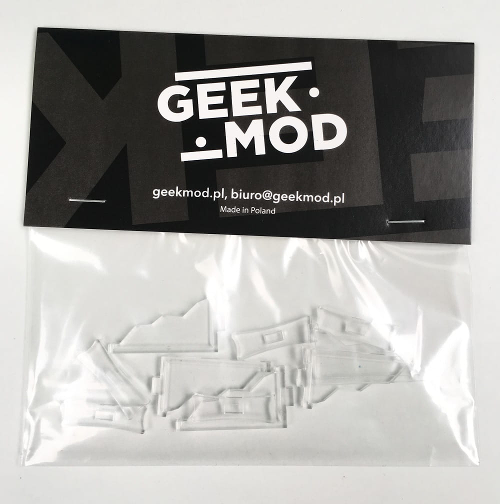 Geek Mod Vyvážené dveře žetony 5 ks plexi 37 mm