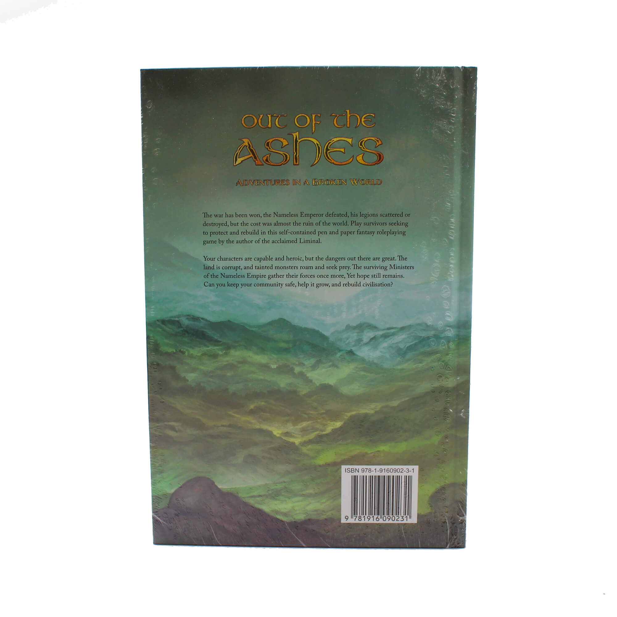 All Rolled Up Out of the Ashes pravidla RPG hry