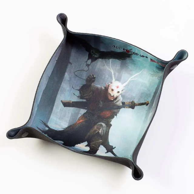 All Rolled Up Symbaroum Dorael Strigi kostkový tácek 205 mm