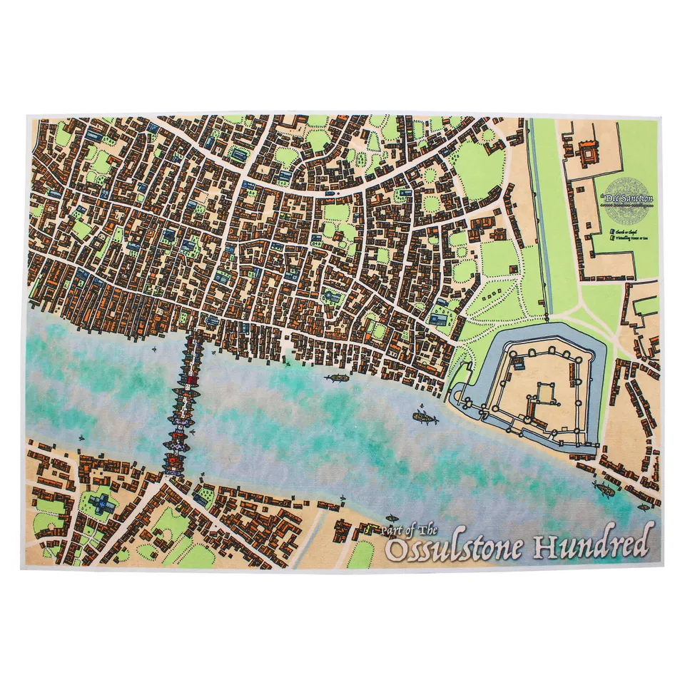 All Rolled Up The Dee Sanction mapa A2 Ossulstone
