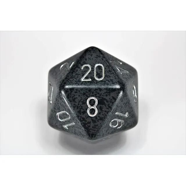 Chessex Speckled Hi-Tech D20 34mm herní kostka