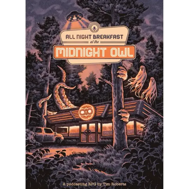 All Rolled Up All Night Breakfast at Midnight Owl solo RPG zine
