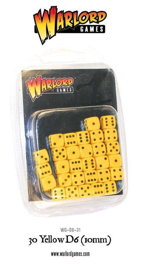 Geek Mod kostky Spot 10mm žluté 30 ks