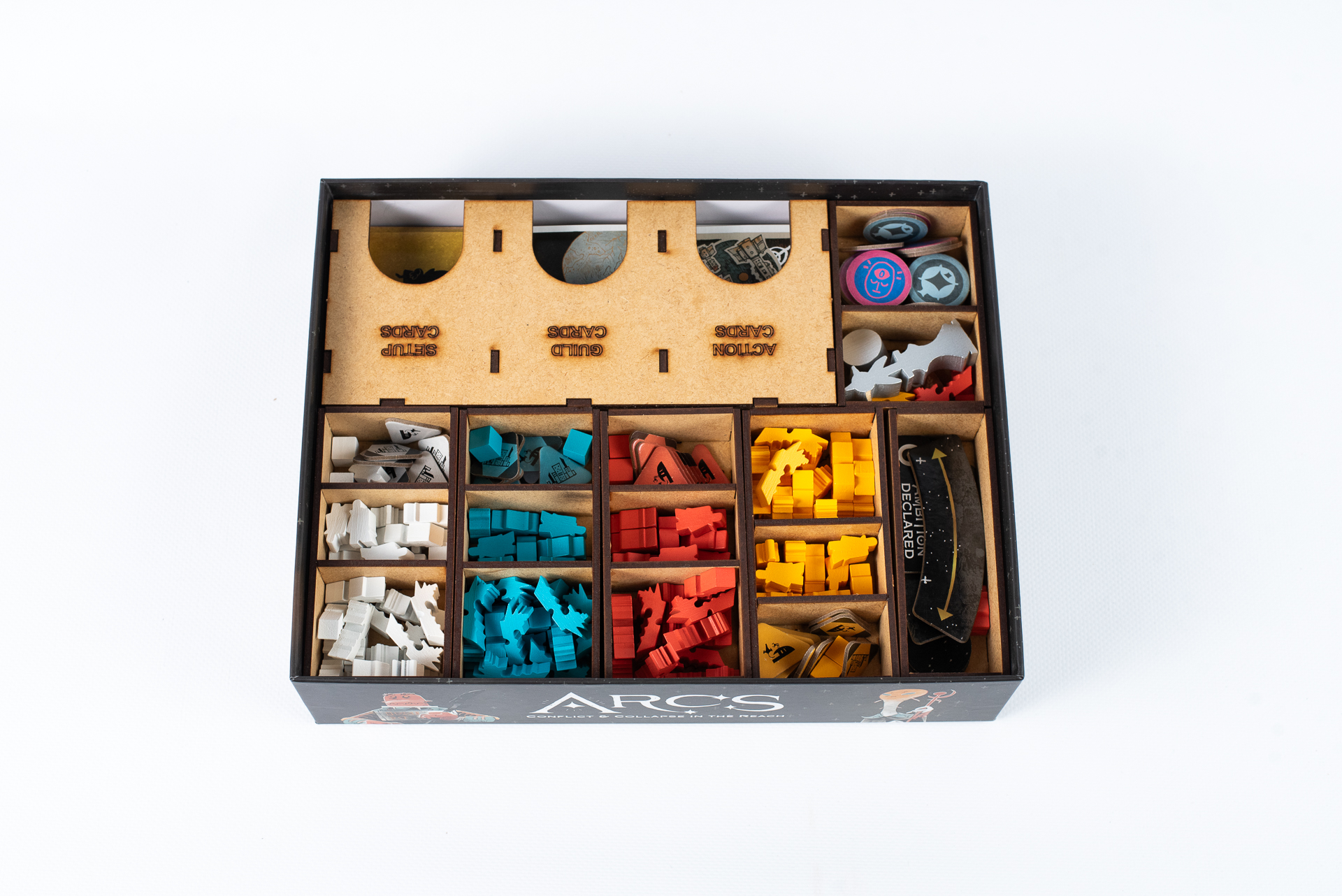 Geek Mod insert do hry ARCS organizér HDF
