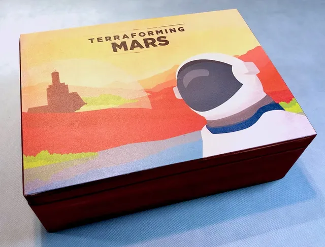 Geek Mod Terraformace Marsu box na hru dřevěný velký