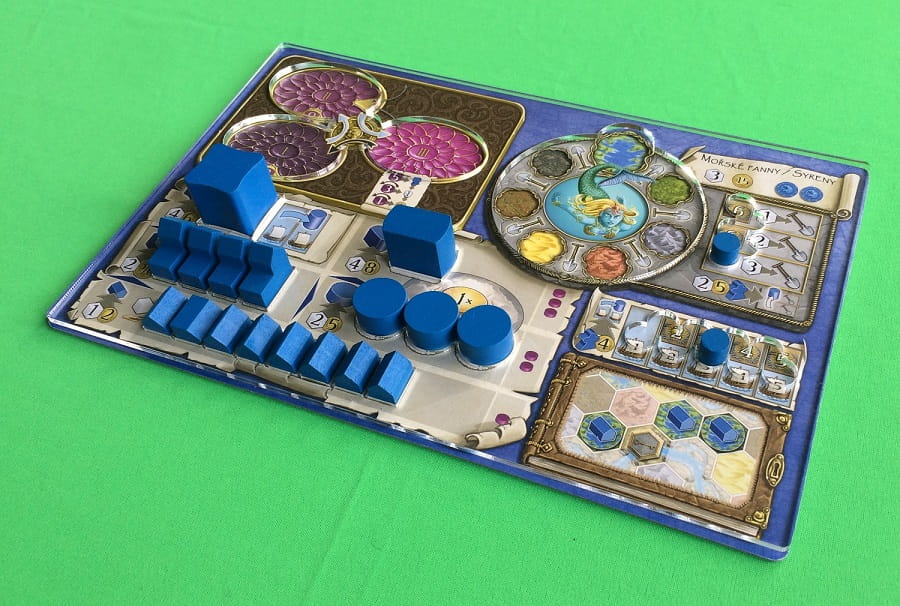 Geek Mod Terra Mystica organizér na desku hráče plexi