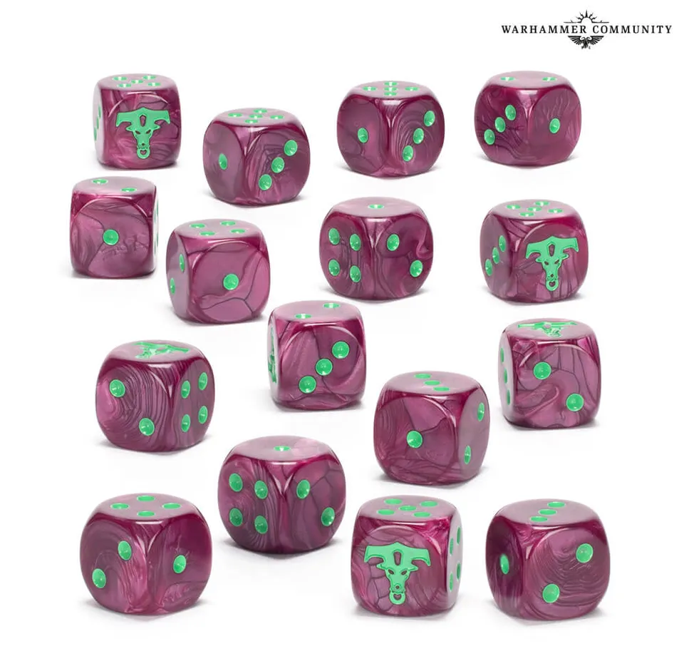 Games Workshop Helsmiths of Hashut kostky 16 ks