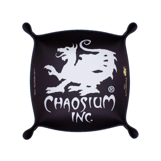 All Rolled Up Chaosium Logo Black skládací miska na kostky