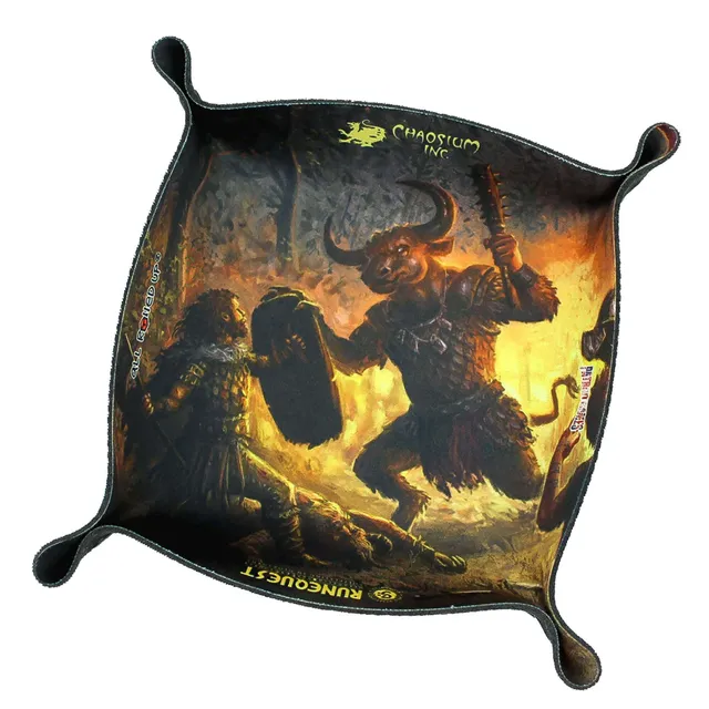 All Rolled Up Raging Minotaur Runequest miska na kostky