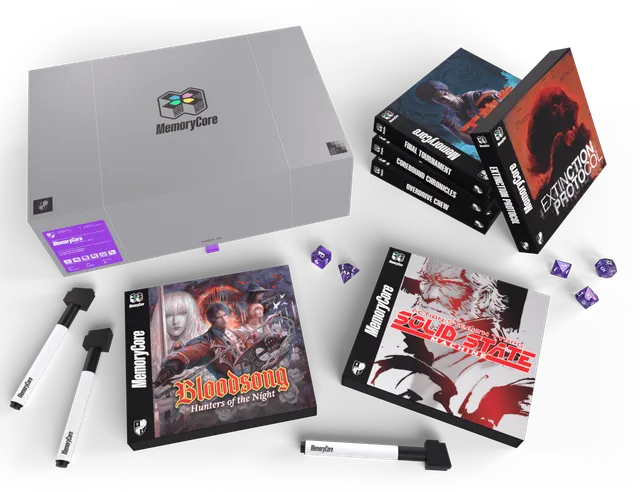 Horrible Games MemoryCore Anthology desková hra 6 her v boxu