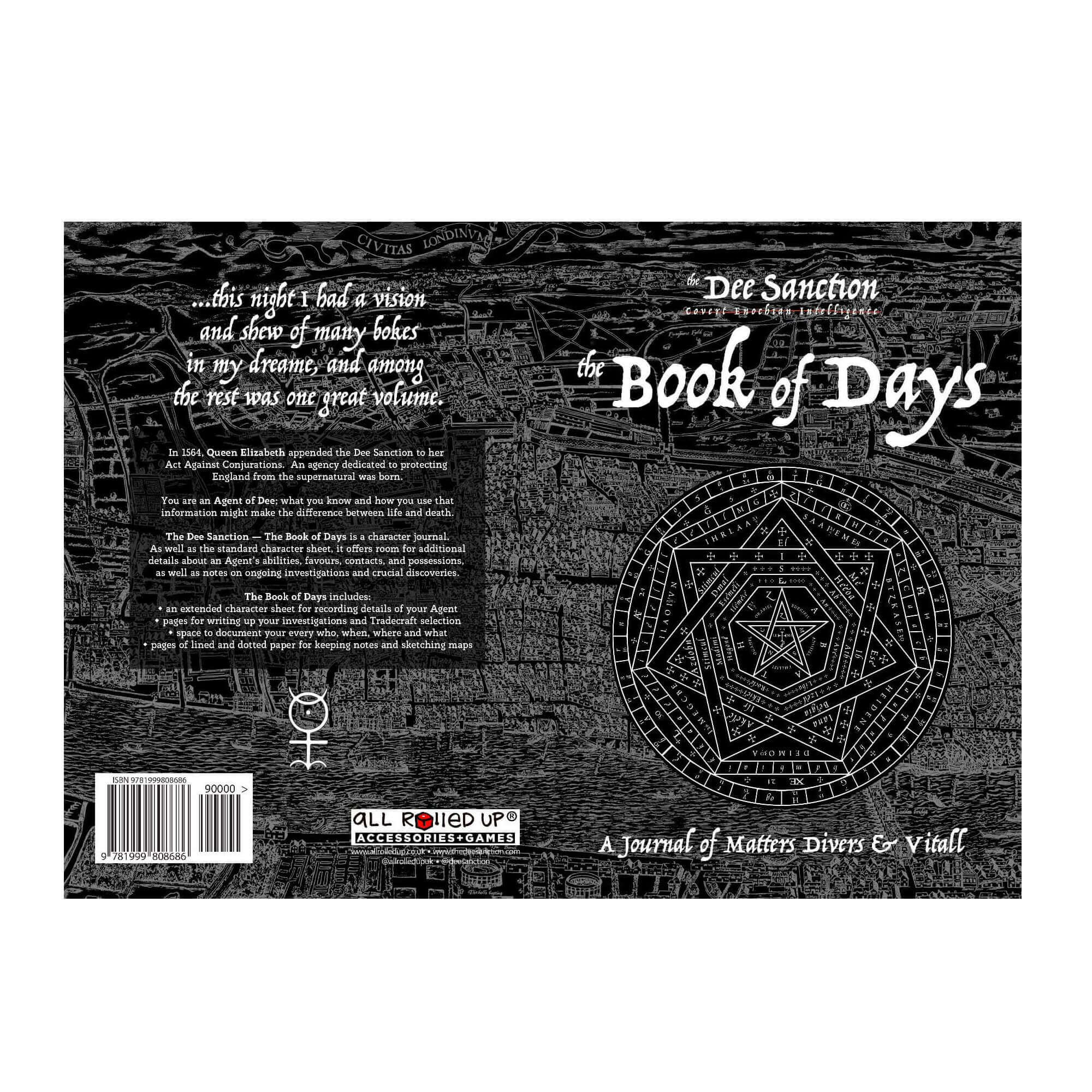 The Dee Sanction Book of Days RPG deník A5 softcover