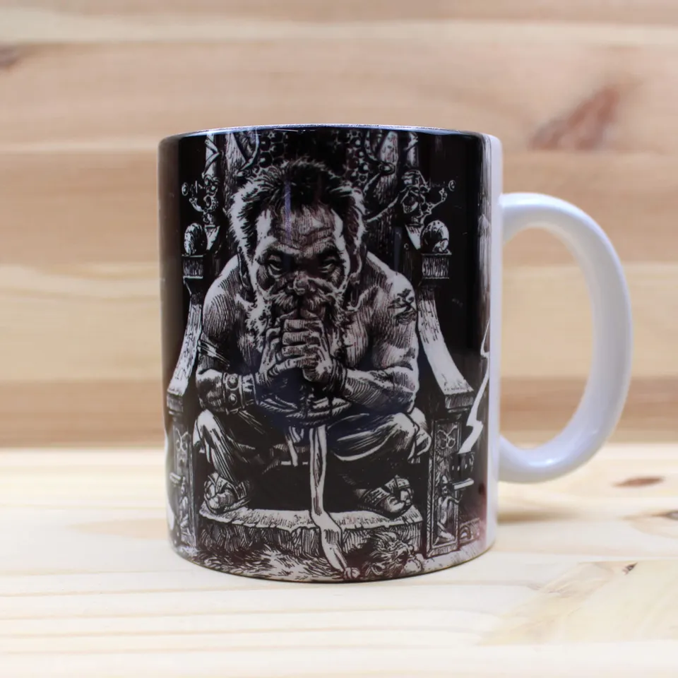 Fighting Fantasy Deathtrap Trial hrnek keramický 312 ml motiv
