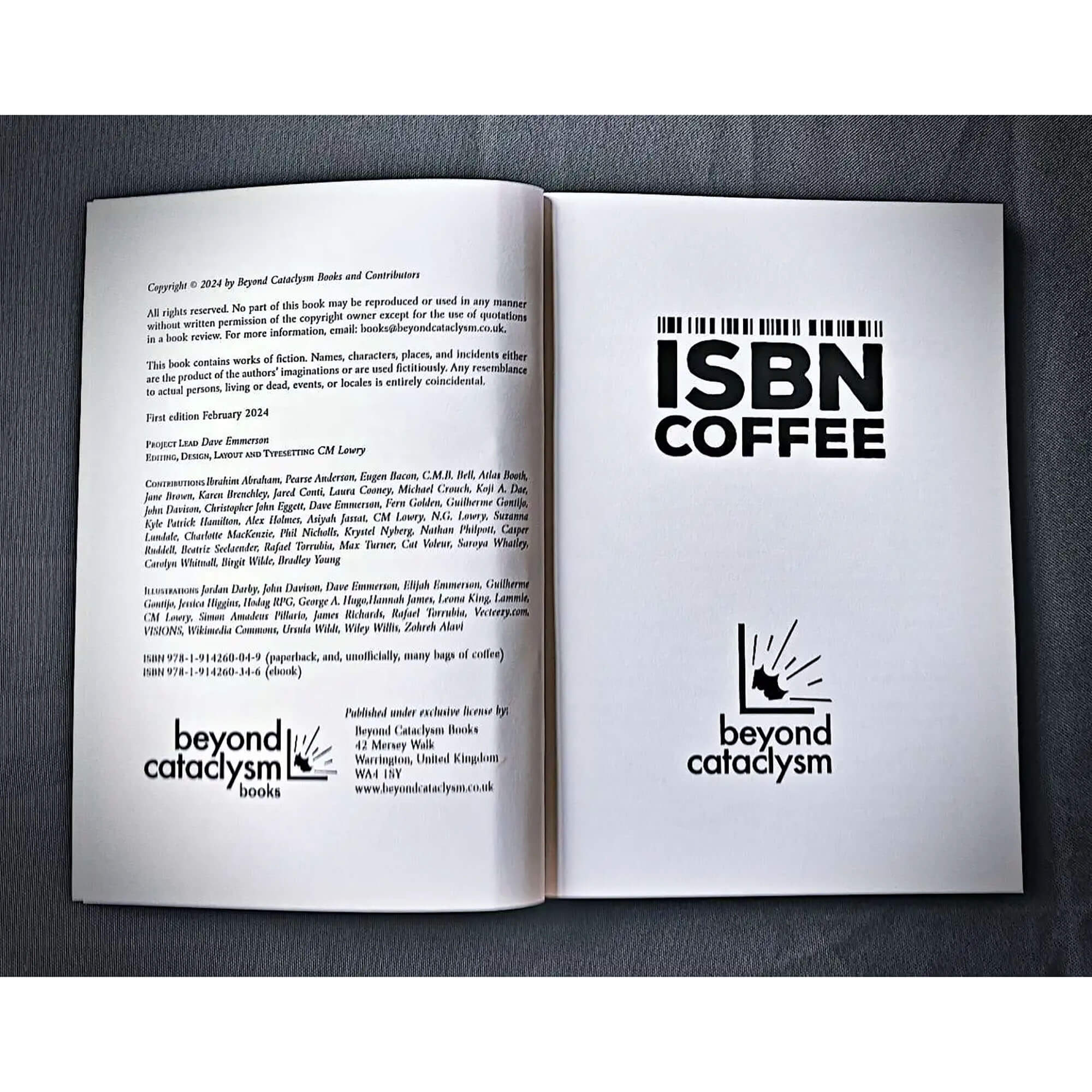 All Rolled Up ISBN Coffee Zine kniha o kávě