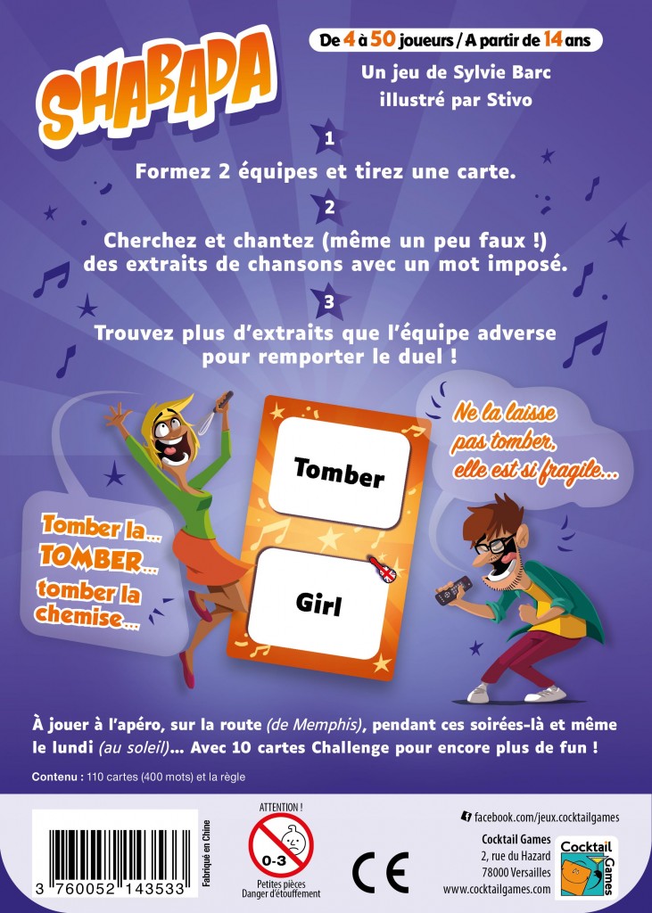 Cocktail Games Shabada hudební párty hra