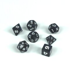 Grognard Trio sada hracích kostek 3 ks retro