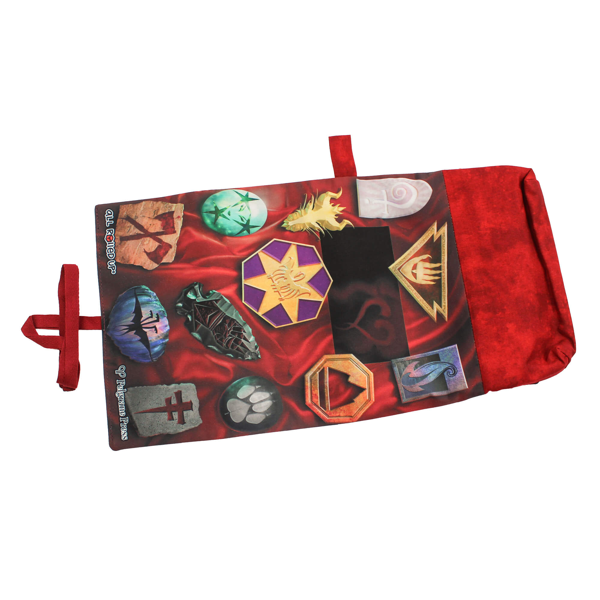 All Rolled Up 13 Icons rolovací pouzdro na kostky s kapsami