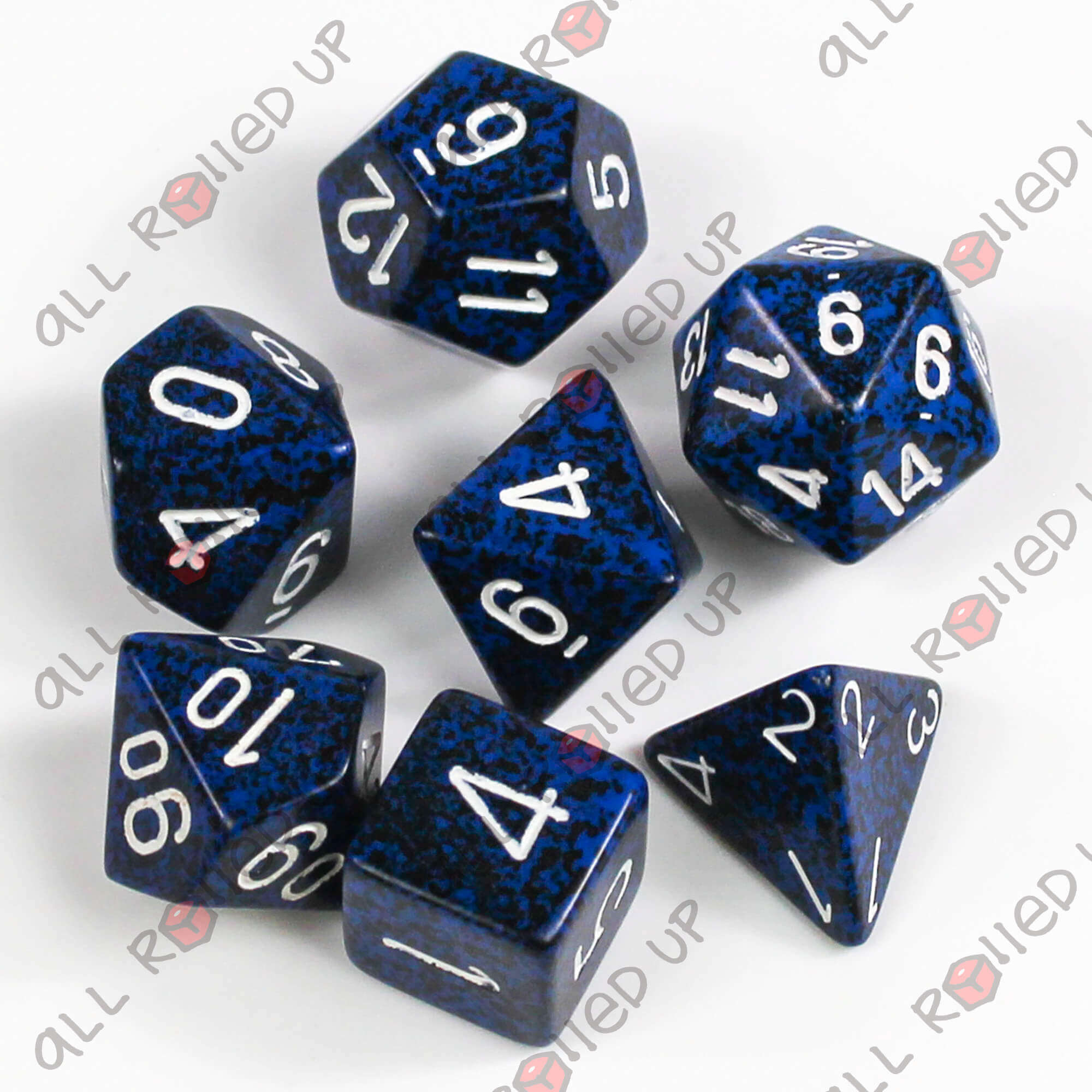 Chessex Speckled Stealth kostky 7 ks sada
