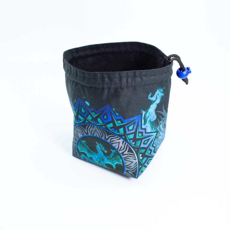 All Rolled Up ARU of Holding Fiery Dragon Blue pytlík na kostky