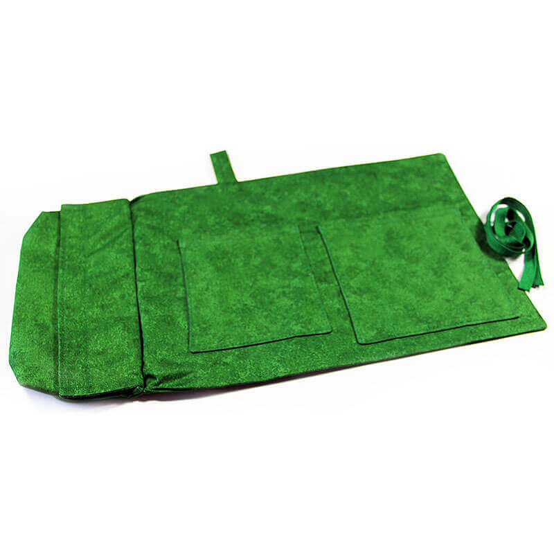 All Rolled Up Emerald rolovací pouzdro na kostky zelené