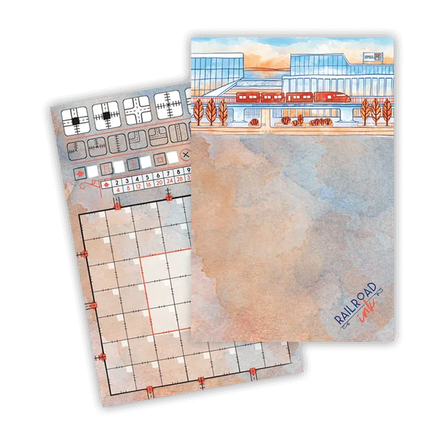 Horrible Games Railroad Ink SPIEL promo deska