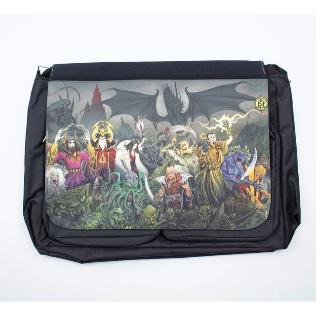 All Rolled Up Fighting Fantasy Messenger Bag Large taška