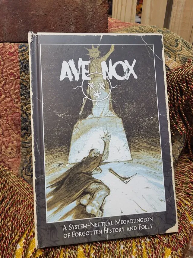 Ave Knox system-neutral megadungeon příručka 206 str.