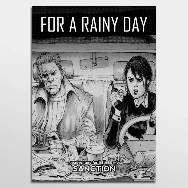 All Rolled Up Sanction For a Rainy Day RPG scénář anglicky
