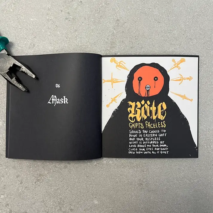 A Cruel Month Mörk Borg zine rozšíření 31 stran