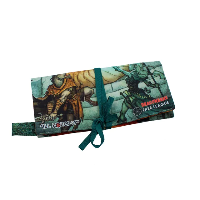 All Rolled Up Bestarium Dragonbane rolovací pouzdro na kostky