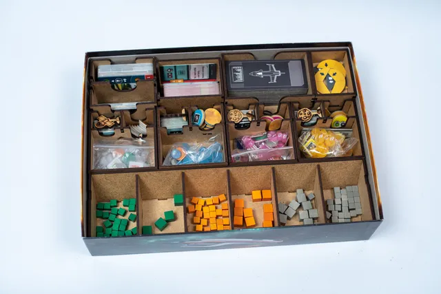 Geek Mod Insert Evakuace Evacuation HDF organizer 3D