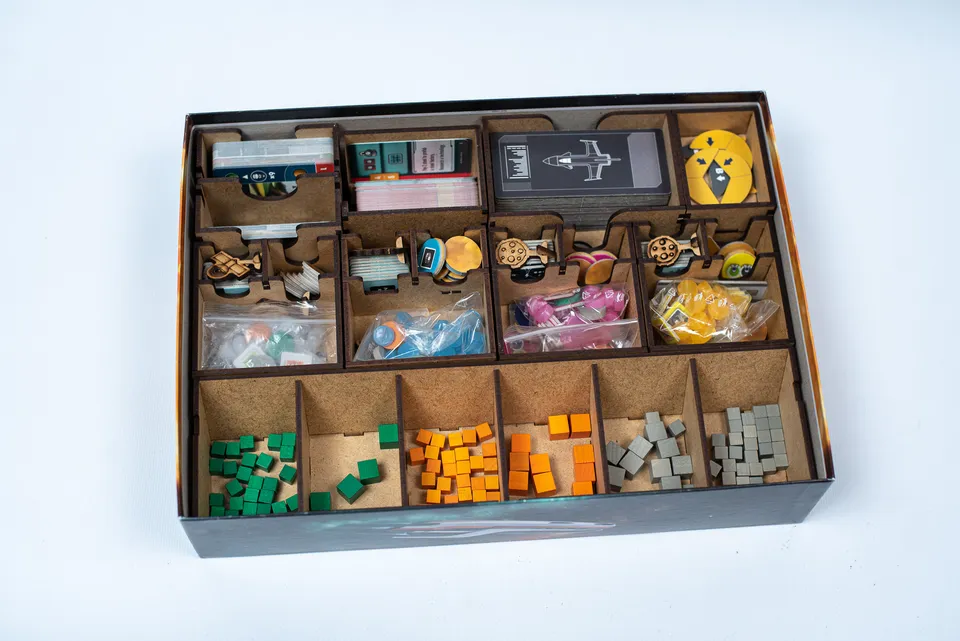Geek Mod Insert Evakuace Evacuation HDF organizer 3D